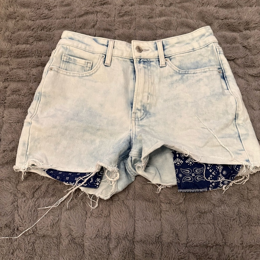 Opd Navy OG high rise Jean Shorts